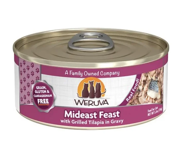 Weruva Classic Mideast Feast in Gravy Wet Cat Food