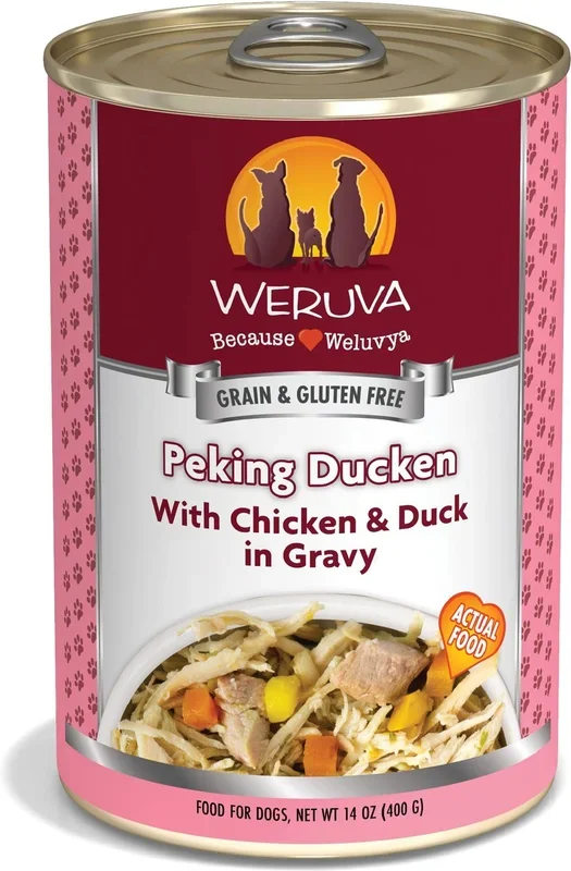 Weruva Dog Peking Ducken with Chicken and Duck in Gravy Grain-Free Canned Food