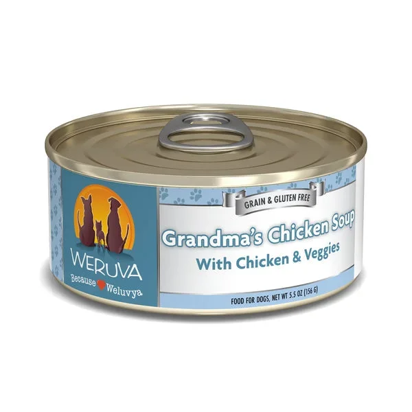 Weruva Grandma’s Chicken Soup with Chicken & Veggies Classic Dog Food