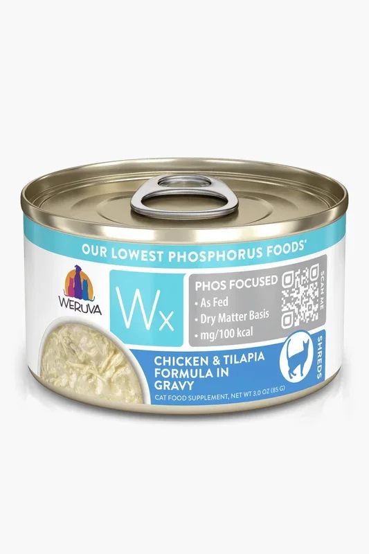 Weruva Wx Chicken and Tilapia in Gravy Wet Cat Food