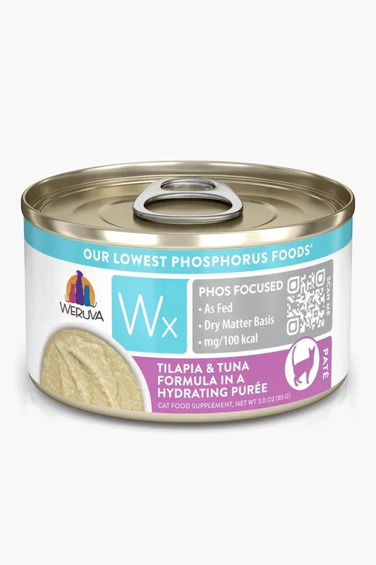 Weruva Wx Tilapia and Tuna Puree Wet Cat Food