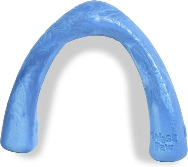 West Paw Snorkl Dog Chew Toy in Surf Blue
