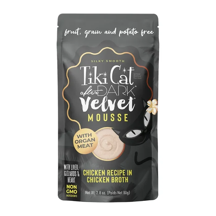 Wet Cat Food – AFTER DARK VELVET MOUSSE – Chicken Recipe