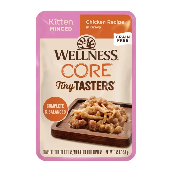 Wet Cat Food – CORE Tiny Tasters – Minced – Chicken Recipe – Kitten
