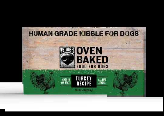 Wet Noses Oven Baked Food Kibble for Dogs – Turkey
