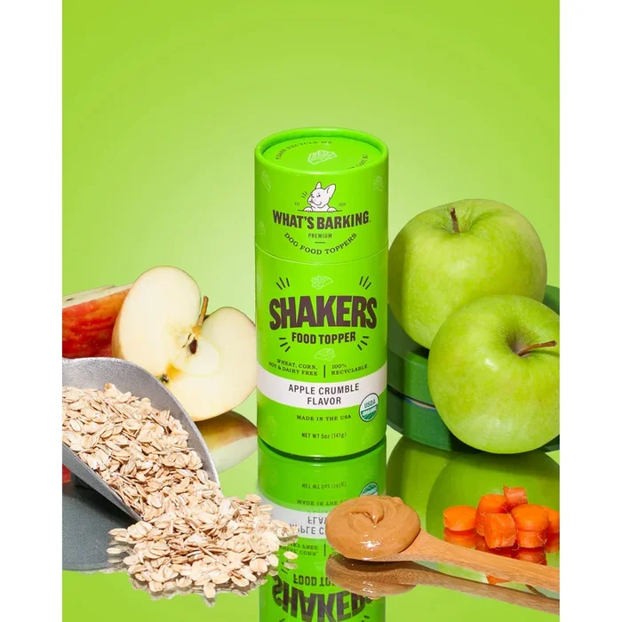 What’s Barking – Apple Crumble Food Topper