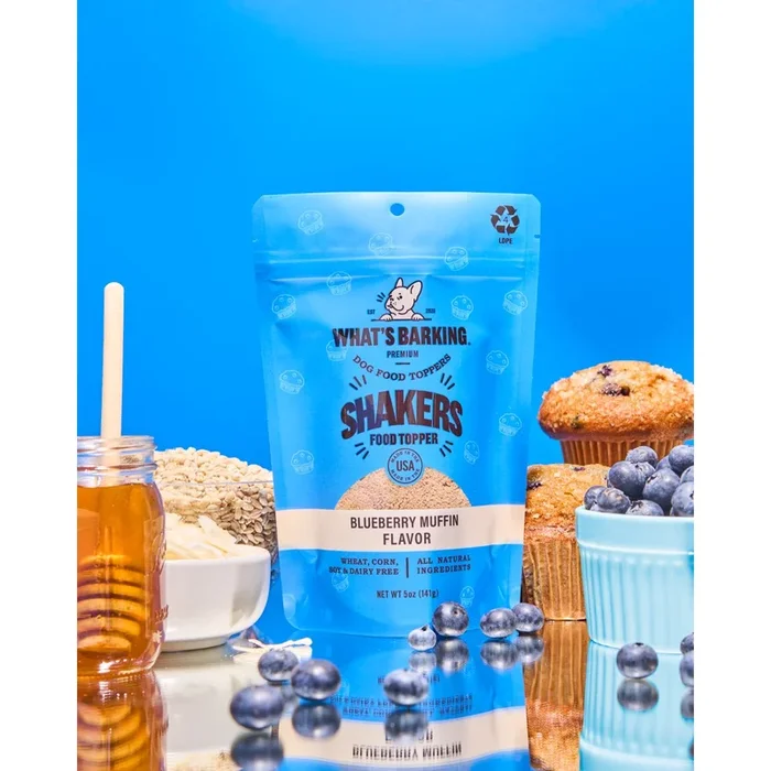 What’s Barking – Blueberry Muffin Food Topper