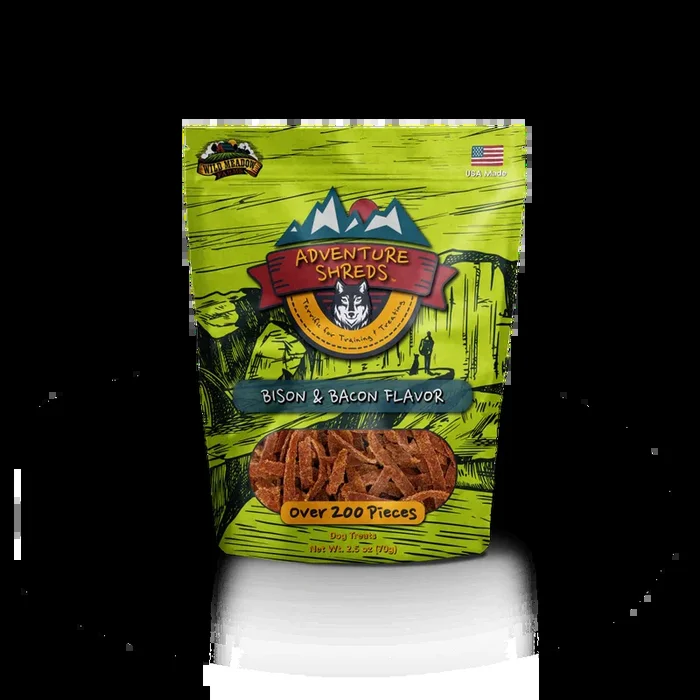 Wild Meadow Farms Adventure Shreds Bison & Bacon