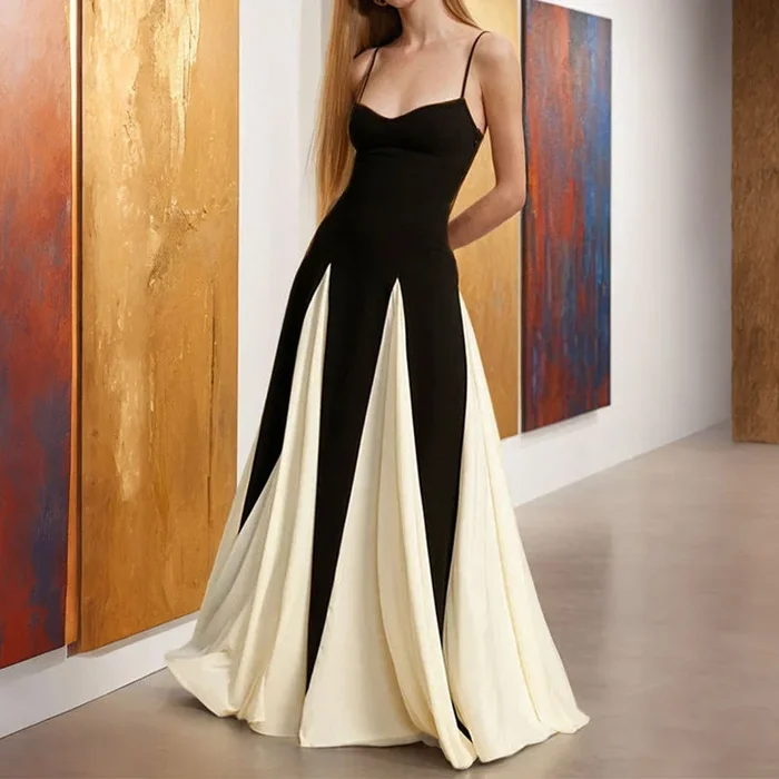 Women’s Clothing Backless Slim Fit Elegant Dress