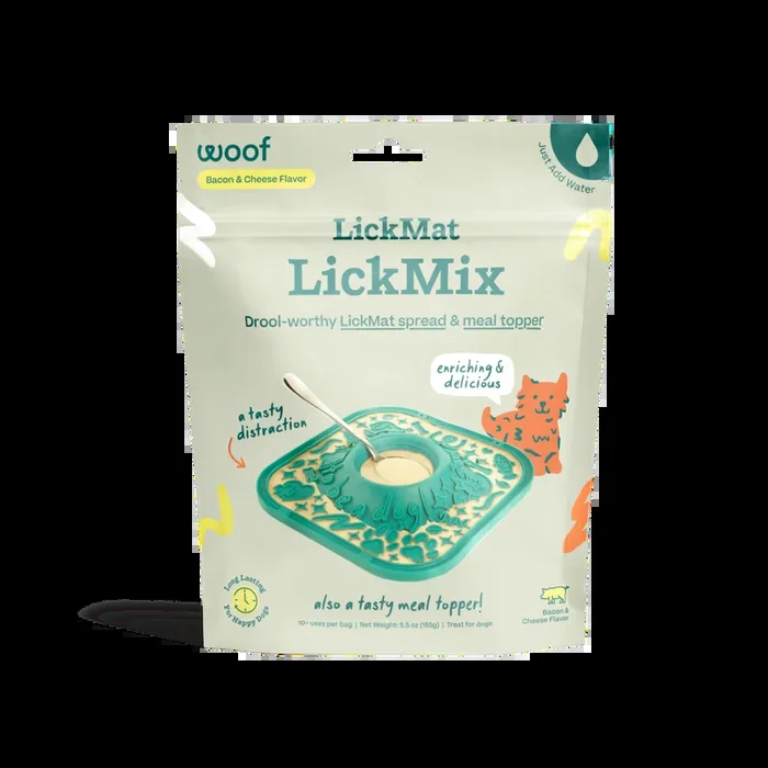 Woof – LickMat LickMix – Bacon & Cheese