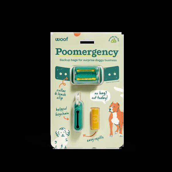 Woof – Poomergency – Forest Green