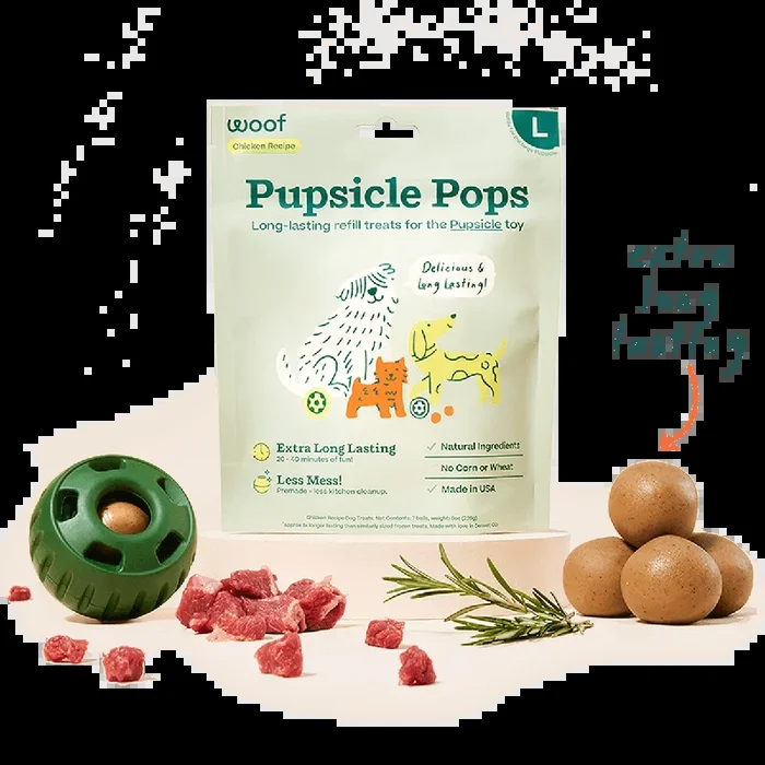 Woof Pupsicle Pops Dog Treats