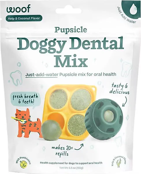 Woof Pupsicle Treat Mix Dental Lickable Dog Treats
