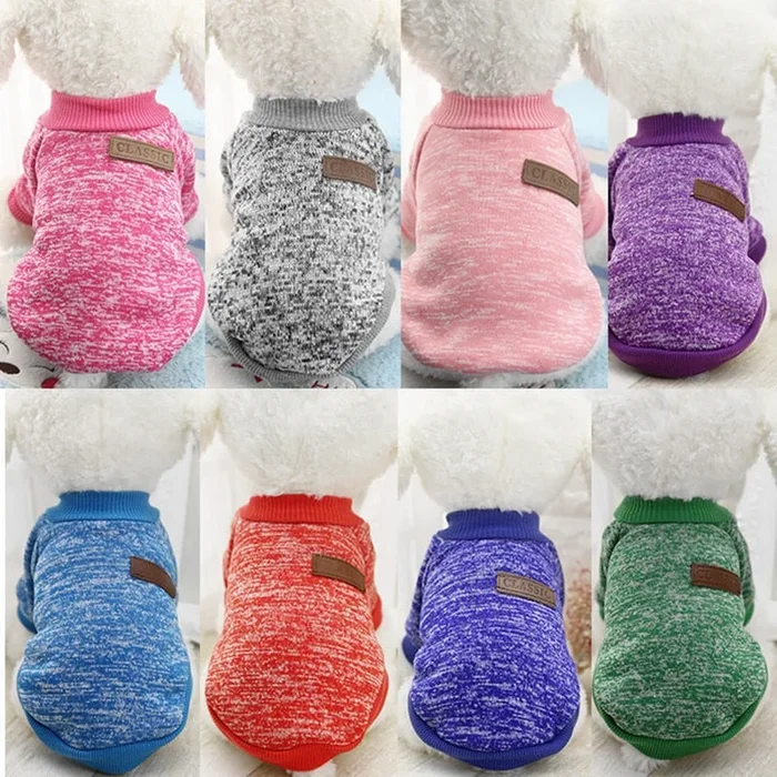XS-2XL Winter Warm Pet Sweater