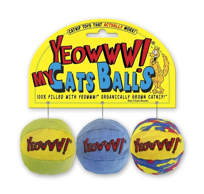 Yeowww! 100% Organic Catnip My Cat’s Balls