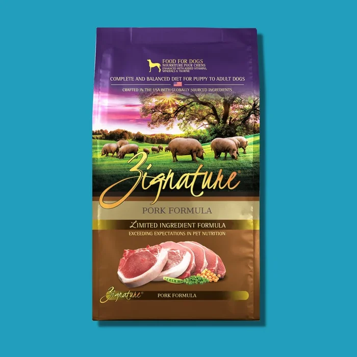 Zignature Limited Ingredient Pork Dry Dog Food