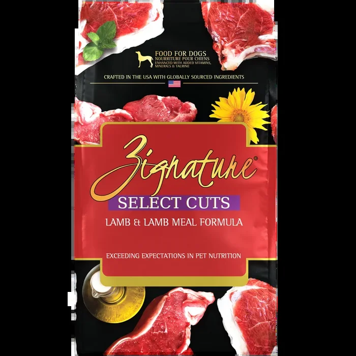 Zignature Select Cuts Lamb Formula Dog Food