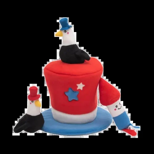ZippyPaws – Americana Top Hat Burrow