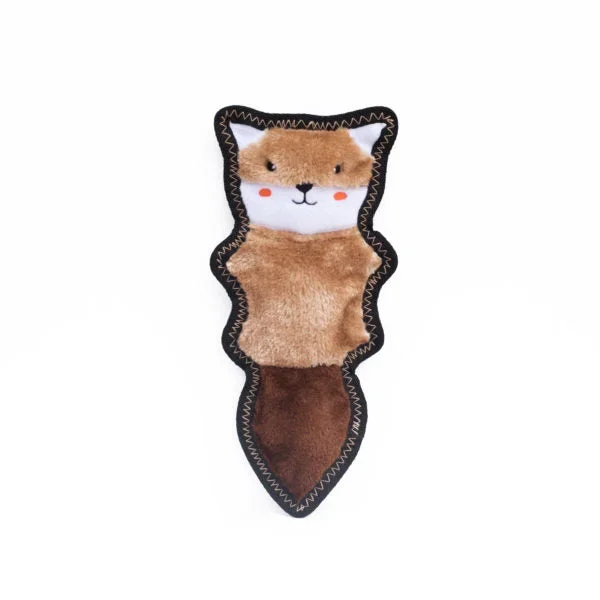 ZippyPaws Z-Stitch® Skinny Peltz – Chipmunk Dog Toy