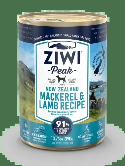 Ziwi Dog Mackerel Lamb Can 13.75oz*