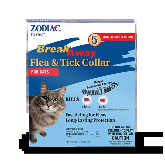 ZODIAC BREAKAWAY FLEA & TICK COLLAR FOR CATS