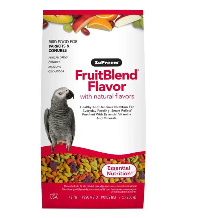 ZuPreem Fruit Blend Bird Food for Large Birds